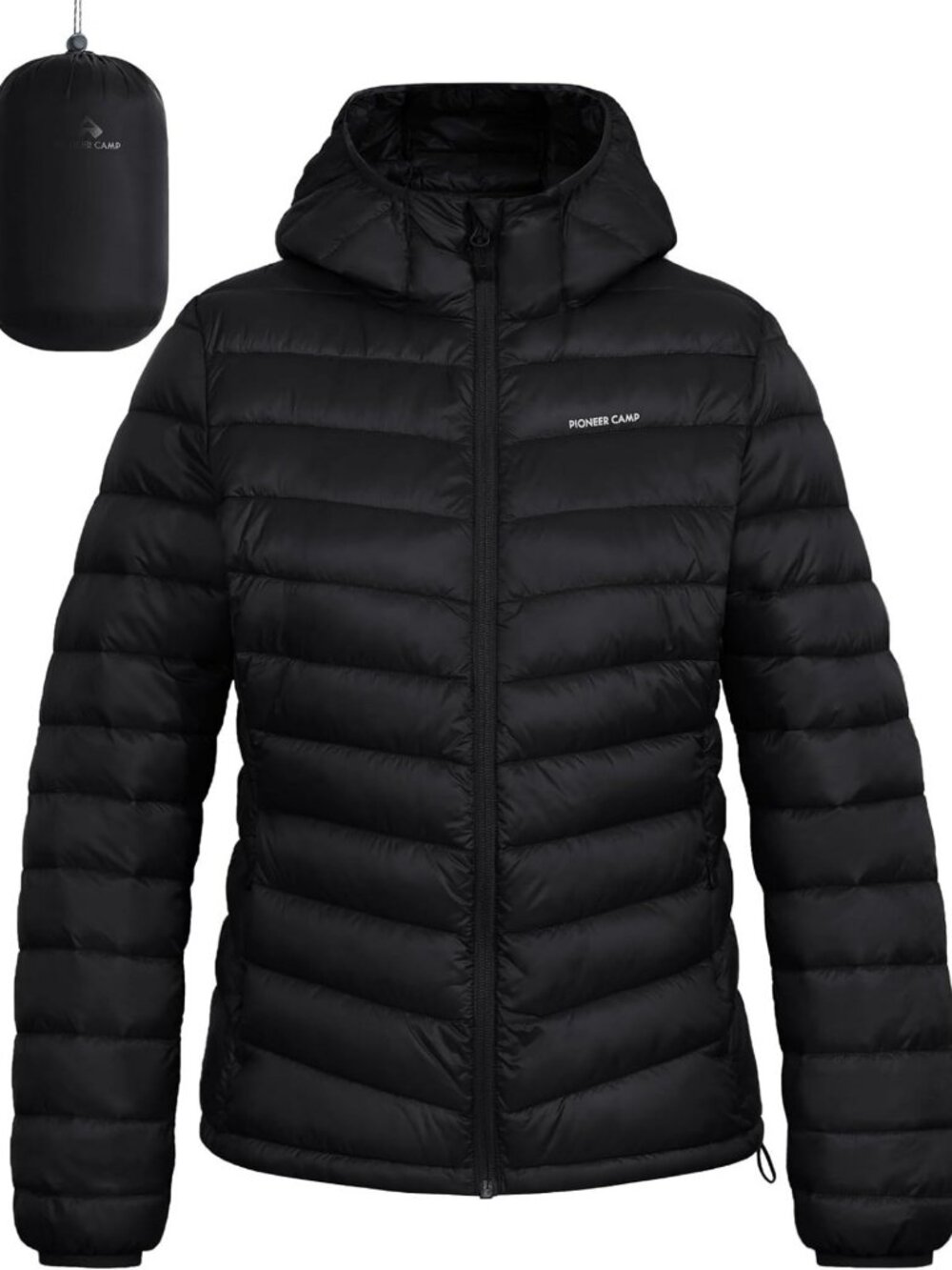 Lightweight Packable Puffer Jacket for Women - Water-Repellent Quilted Coat with
